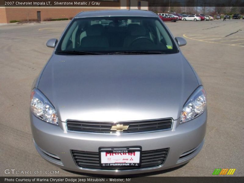 Silverstone Metallic / Gray 2007 Chevrolet Impala LT