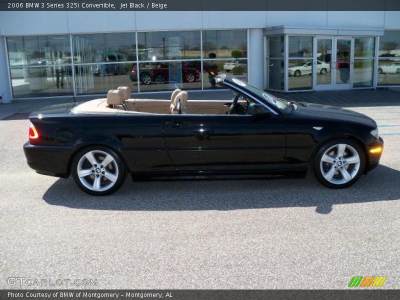 Jet Black / Beige 2006 BMW 3 Series 325i Convertible