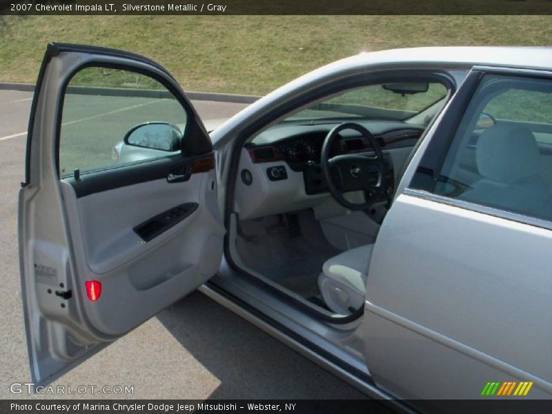Silverstone Metallic / Gray 2007 Chevrolet Impala LT