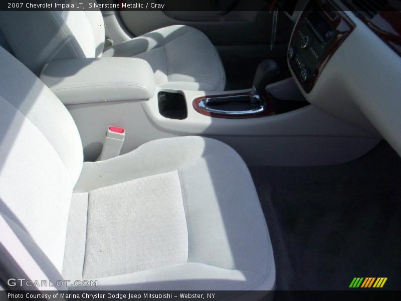 Silverstone Metallic / Gray 2007 Chevrolet Impala LT