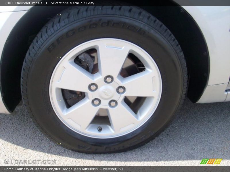 Silverstone Metallic / Gray 2007 Chevrolet Impala LT