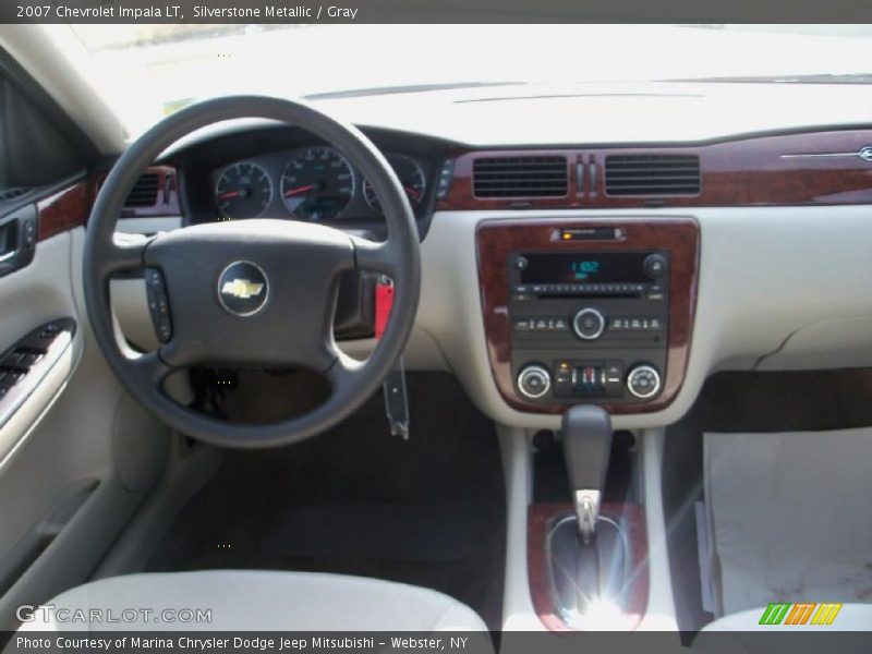 Silverstone Metallic / Gray 2007 Chevrolet Impala LT