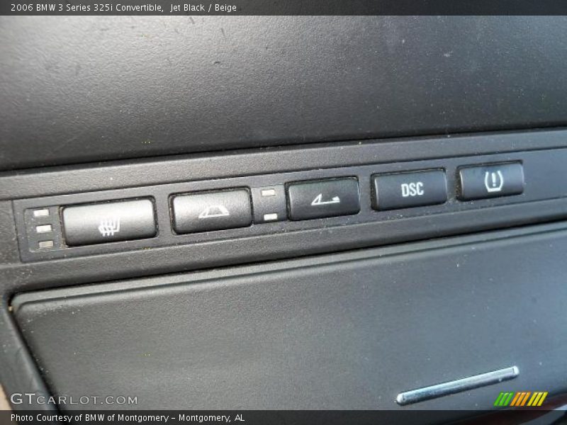 Jet Black / Beige 2006 BMW 3 Series 325i Convertible