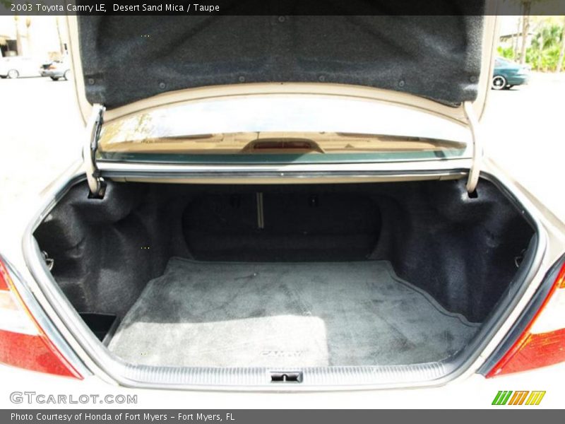 Desert Sand Mica / Taupe 2003 Toyota Camry LE