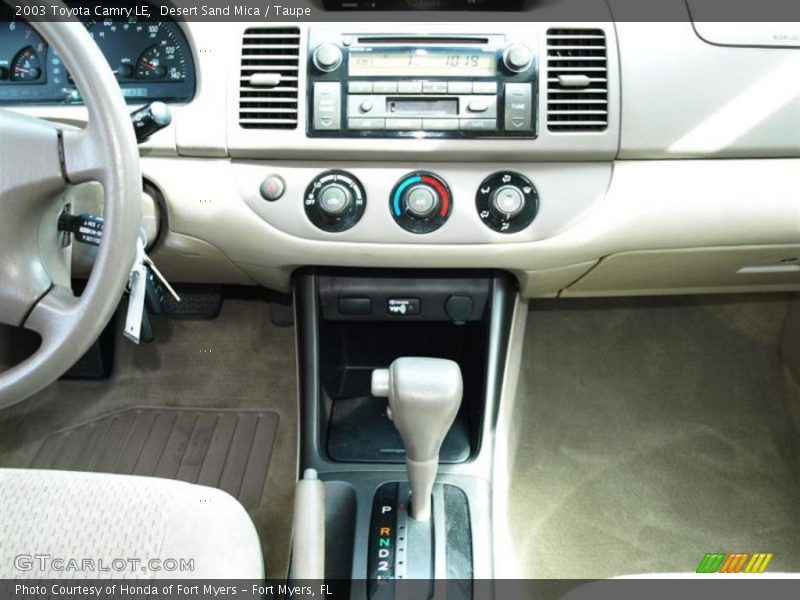 Desert Sand Mica / Taupe 2003 Toyota Camry LE