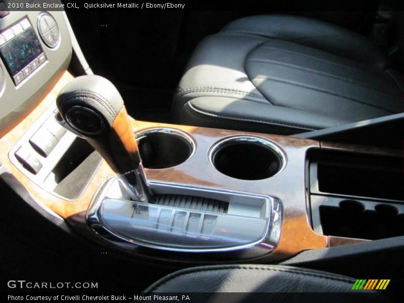 Quicksilver Metallic / Ebony/Ebony 2010 Buick Enclave CXL