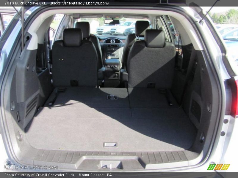 Quicksilver Metallic / Ebony/Ebony 2010 Buick Enclave CXL