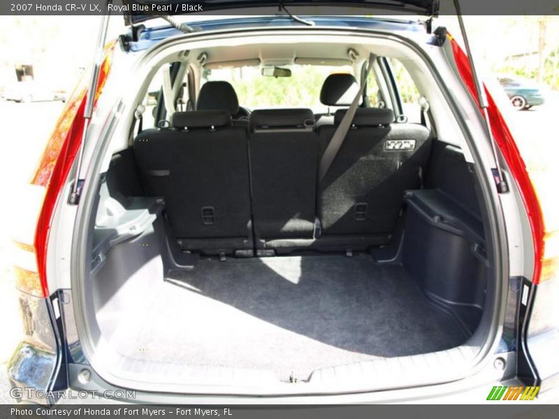 Royal Blue Pearl / Black 2007 Honda CR-V LX