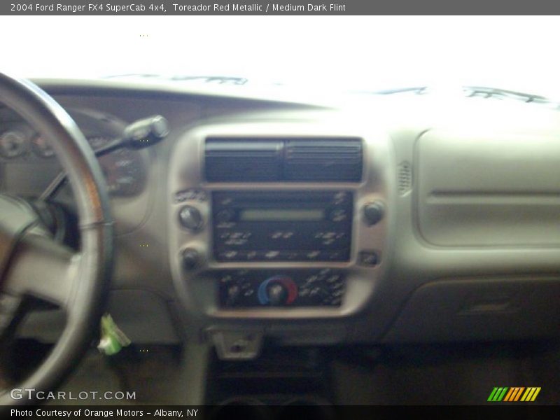 Toreador Red Metallic / Medium Dark Flint 2004 Ford Ranger FX4 SuperCab 4x4