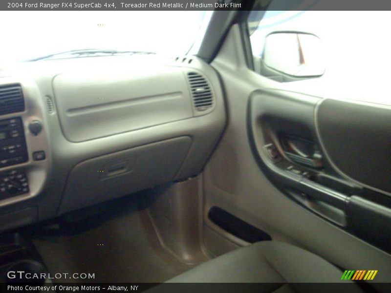 Toreador Red Metallic / Medium Dark Flint 2004 Ford Ranger FX4 SuperCab 4x4