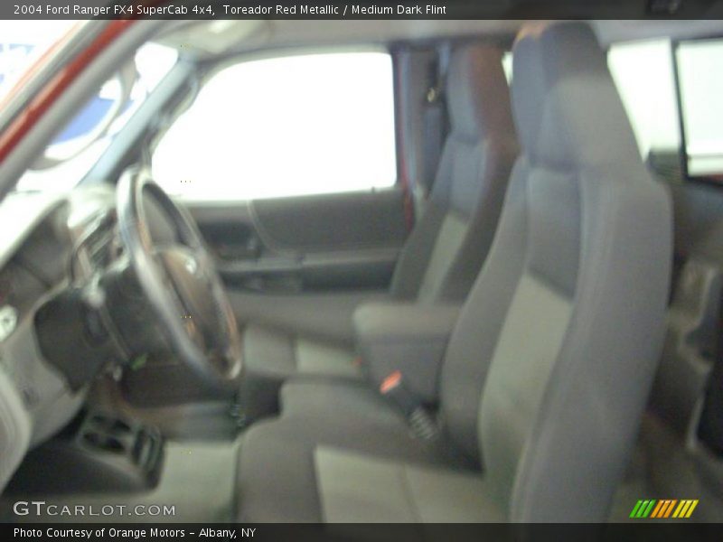 Toreador Red Metallic / Medium Dark Flint 2004 Ford Ranger FX4 SuperCab 4x4