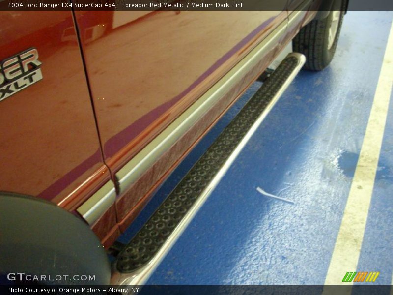 Toreador Red Metallic / Medium Dark Flint 2004 Ford Ranger FX4 SuperCab 4x4