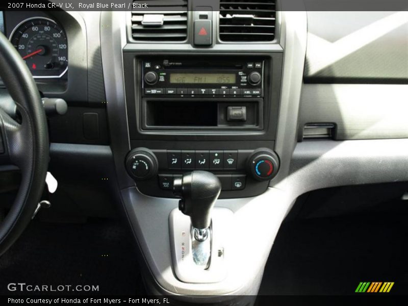 Royal Blue Pearl / Black 2007 Honda CR-V LX