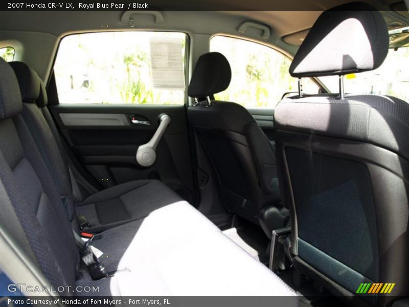 Royal Blue Pearl / Black 2007 Honda CR-V LX