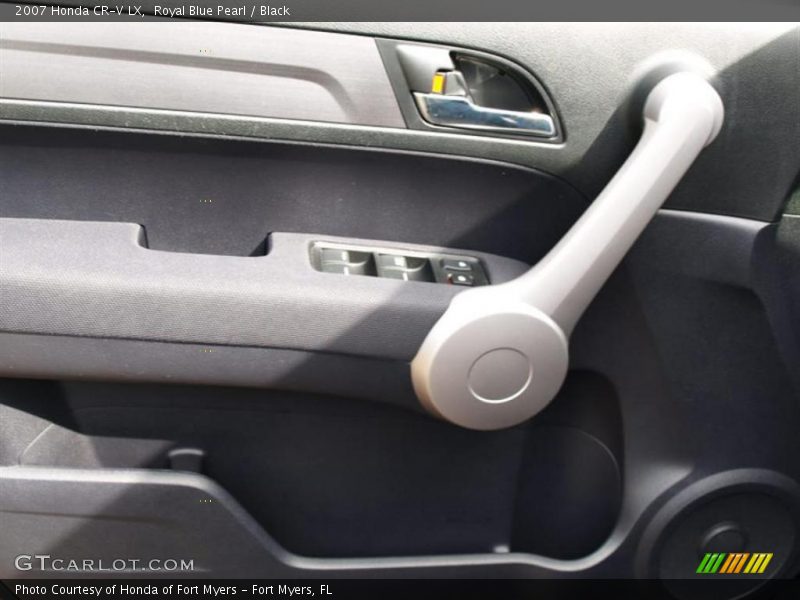 Royal Blue Pearl / Black 2007 Honda CR-V LX