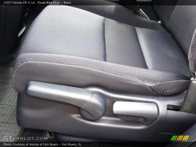 Royal Blue Pearl / Black 2007 Honda CR-V LX