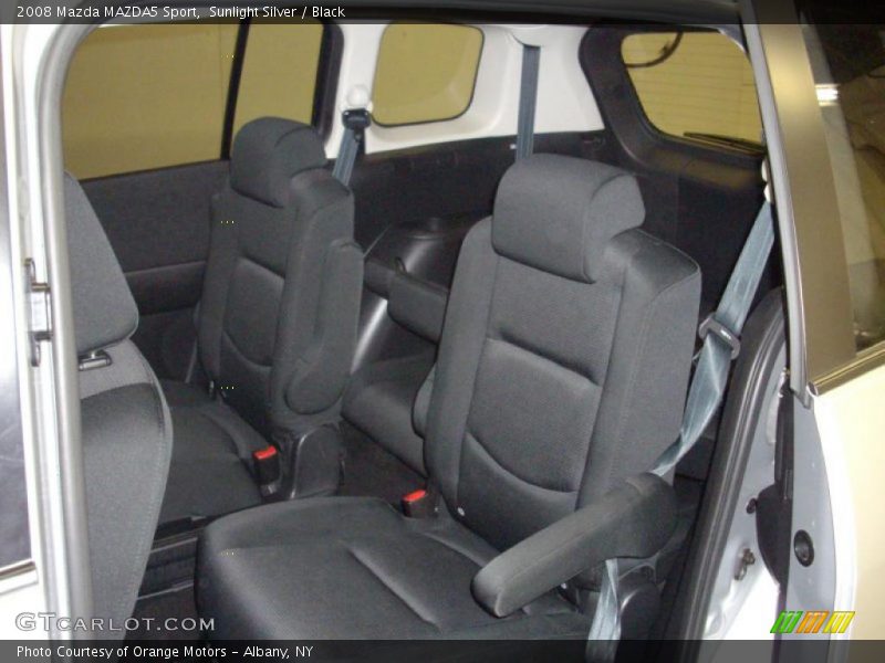 Sunlight Silver / Black 2008 Mazda MAZDA5 Sport