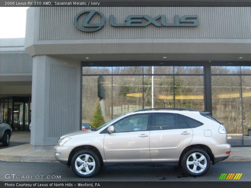 Savannah Metallic / Ivory 2006 Lexus RX 330 AWD