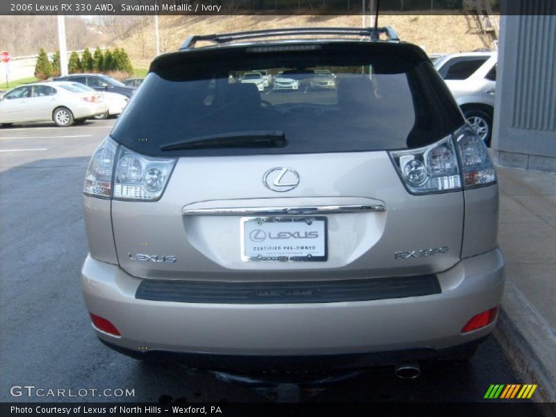 Savannah Metallic / Ivory 2006 Lexus RX 330 AWD