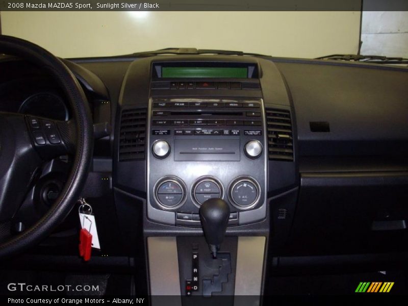 Sunlight Silver / Black 2008 Mazda MAZDA5 Sport