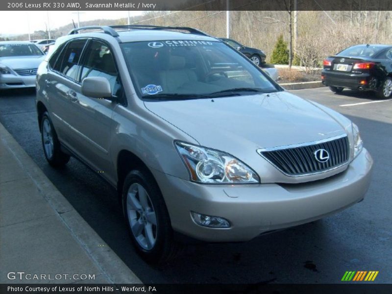 Savannah Metallic / Ivory 2006 Lexus RX 330 AWD