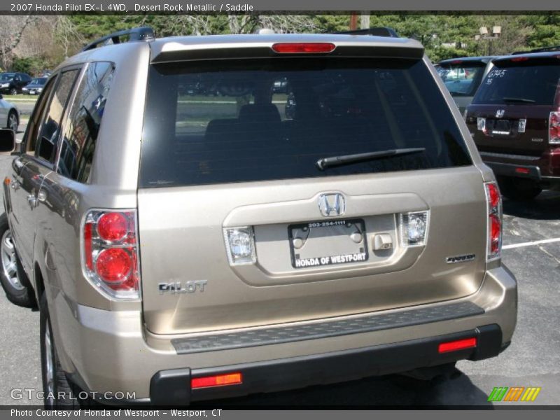 Desert Rock Metallic / Saddle 2007 Honda Pilot EX-L 4WD