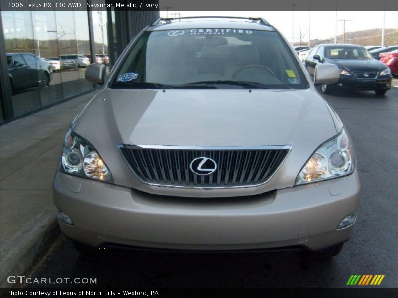 Savannah Metallic / Ivory 2006 Lexus RX 330 AWD