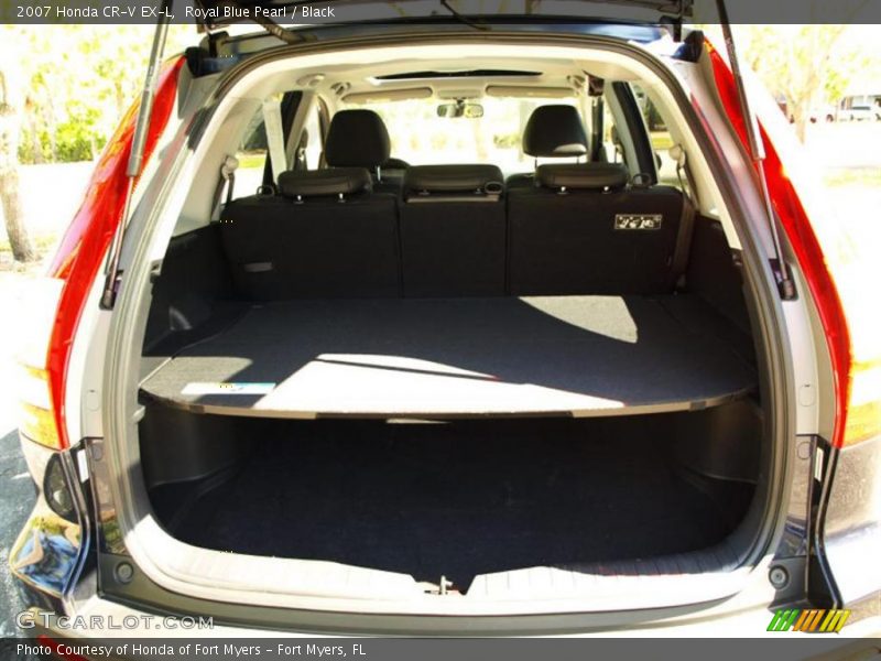 Royal Blue Pearl / Black 2007 Honda CR-V EX-L