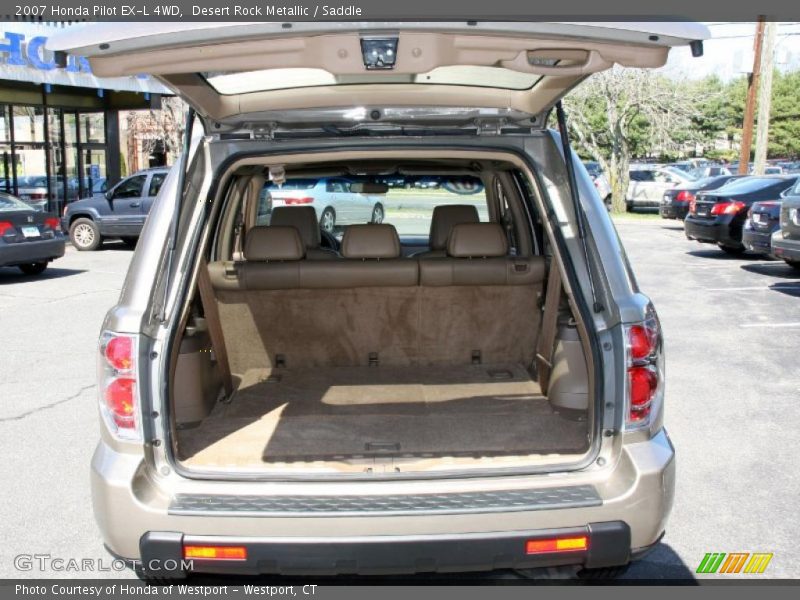 Desert Rock Metallic / Saddle 2007 Honda Pilot EX-L 4WD