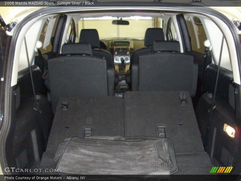Sunlight Silver / Black 2008 Mazda MAZDA5 Sport