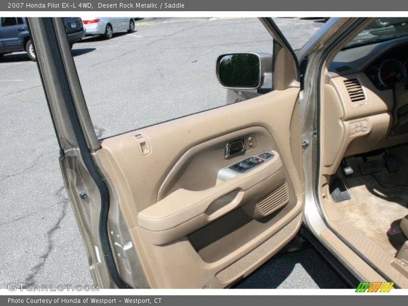 Desert Rock Metallic / Saddle 2007 Honda Pilot EX-L 4WD