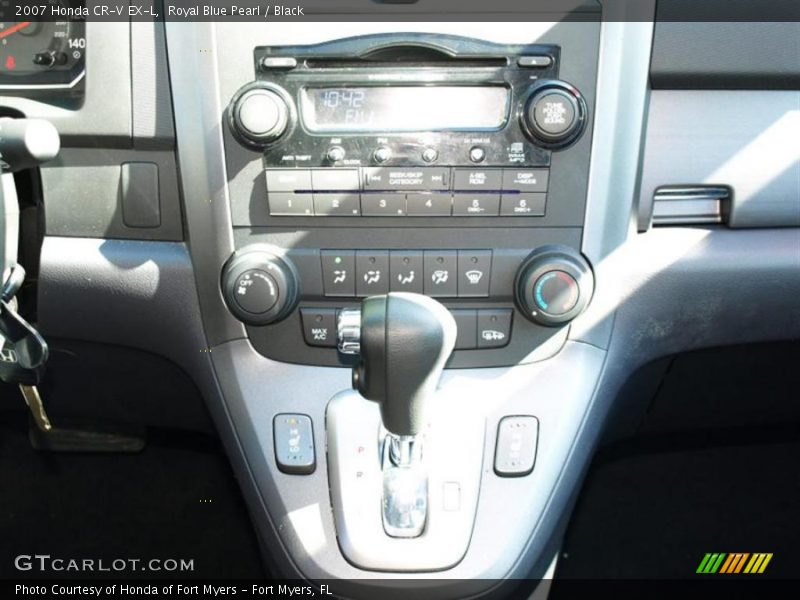 Royal Blue Pearl / Black 2007 Honda CR-V EX-L