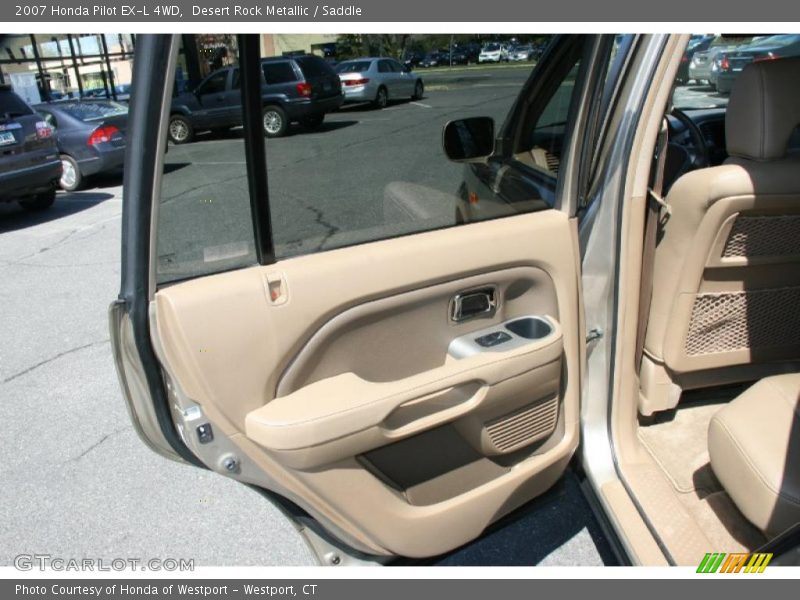 Desert Rock Metallic / Saddle 2007 Honda Pilot EX-L 4WD
