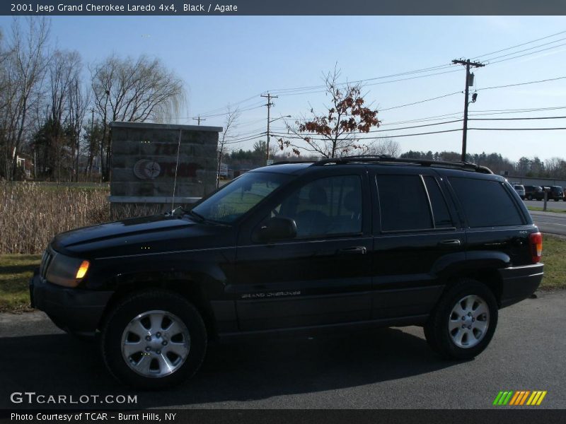 Black / Agate 2001 Jeep Grand Cherokee Laredo 4x4