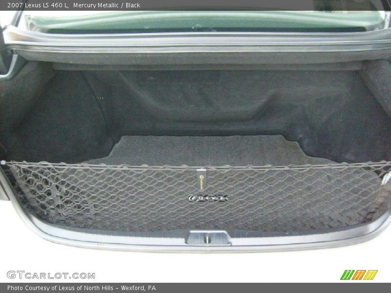 Mercury Metallic / Black 2007 Lexus LS 460 L