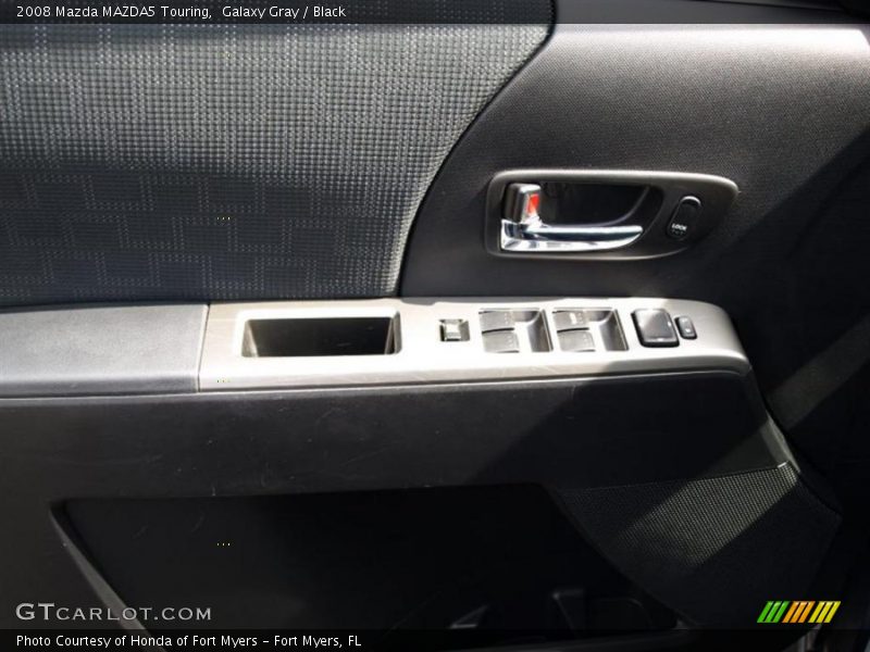 Galaxy Gray / Black 2008 Mazda MAZDA5 Touring