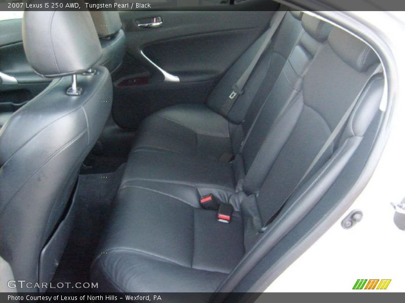 Tungsten Pearl / Black 2007 Lexus IS 250 AWD