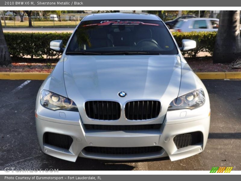 Silverstone Metallic / Black 2010 BMW X6 M