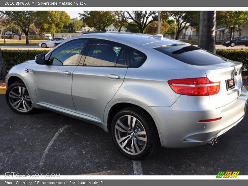 Silverstone Metallic / Black 2010 BMW X6 M