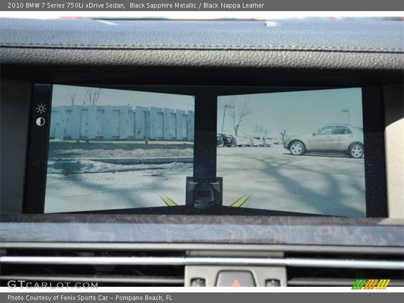 Black Sapphire Metallic / Black Nappa Leather 2010 BMW 7 Series 750Li xDrive Sedan