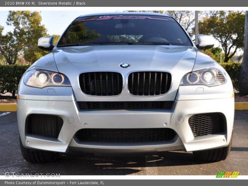 Silverstone Metallic / Black 2010 BMW X6 M