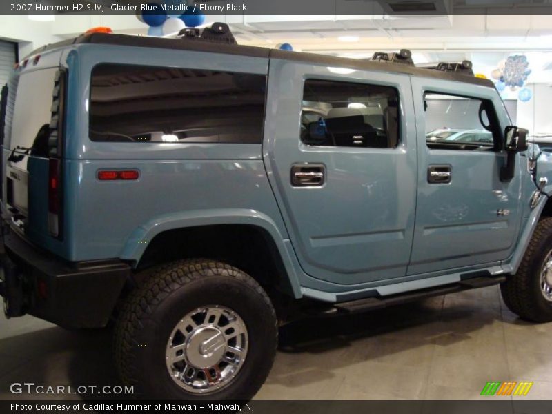 Glacier Blue Metallic / Ebony Black 2007 Hummer H2 SUV