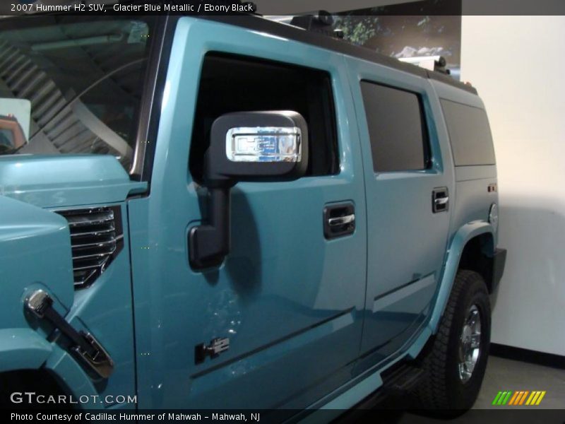 Glacier Blue Metallic / Ebony Black 2007 Hummer H2 SUV