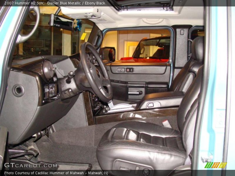 Glacier Blue Metallic / Ebony Black 2007 Hummer H2 SUV