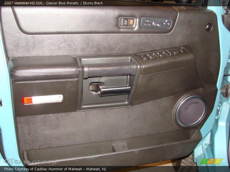 Glacier Blue Metallic / Ebony Black 2007 Hummer H2 SUV