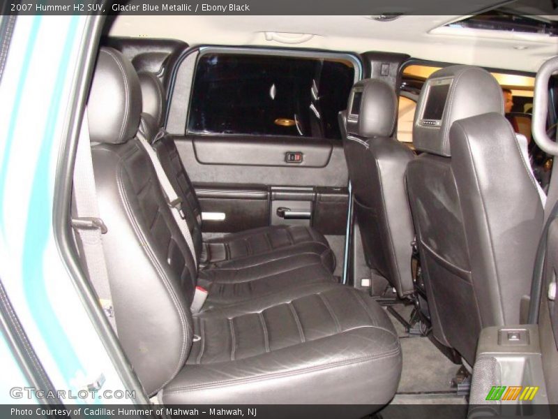 Glacier Blue Metallic / Ebony Black 2007 Hummer H2 SUV