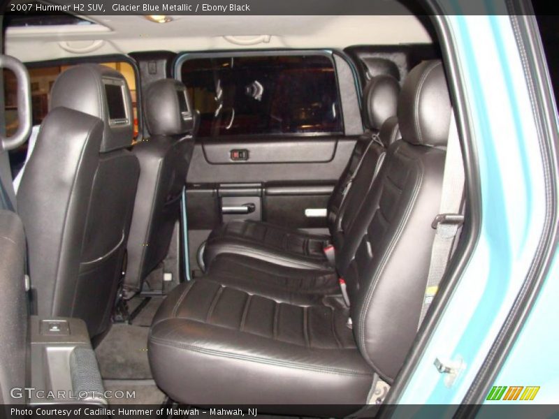 Glacier Blue Metallic / Ebony Black 2007 Hummer H2 SUV