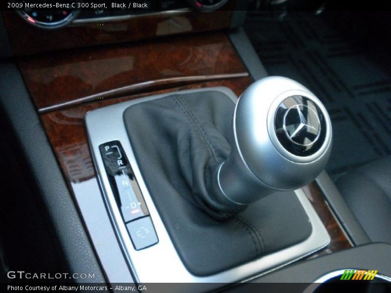 Black / Black 2009 Mercedes-Benz C 300 Sport