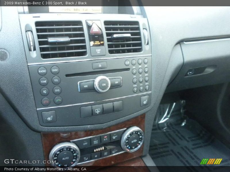 Black / Black 2009 Mercedes-Benz C 300 Sport