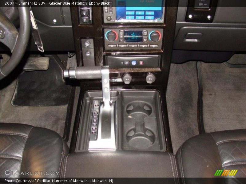 Glacier Blue Metallic / Ebony Black 2007 Hummer H2 SUV